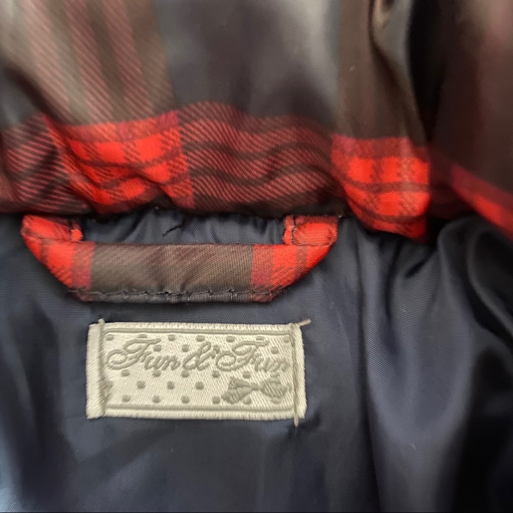 Fun & Fun puffer jacket 12mo - Picture 2 of 11